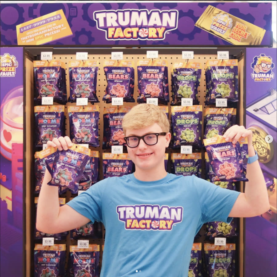 Rebrand candy wall